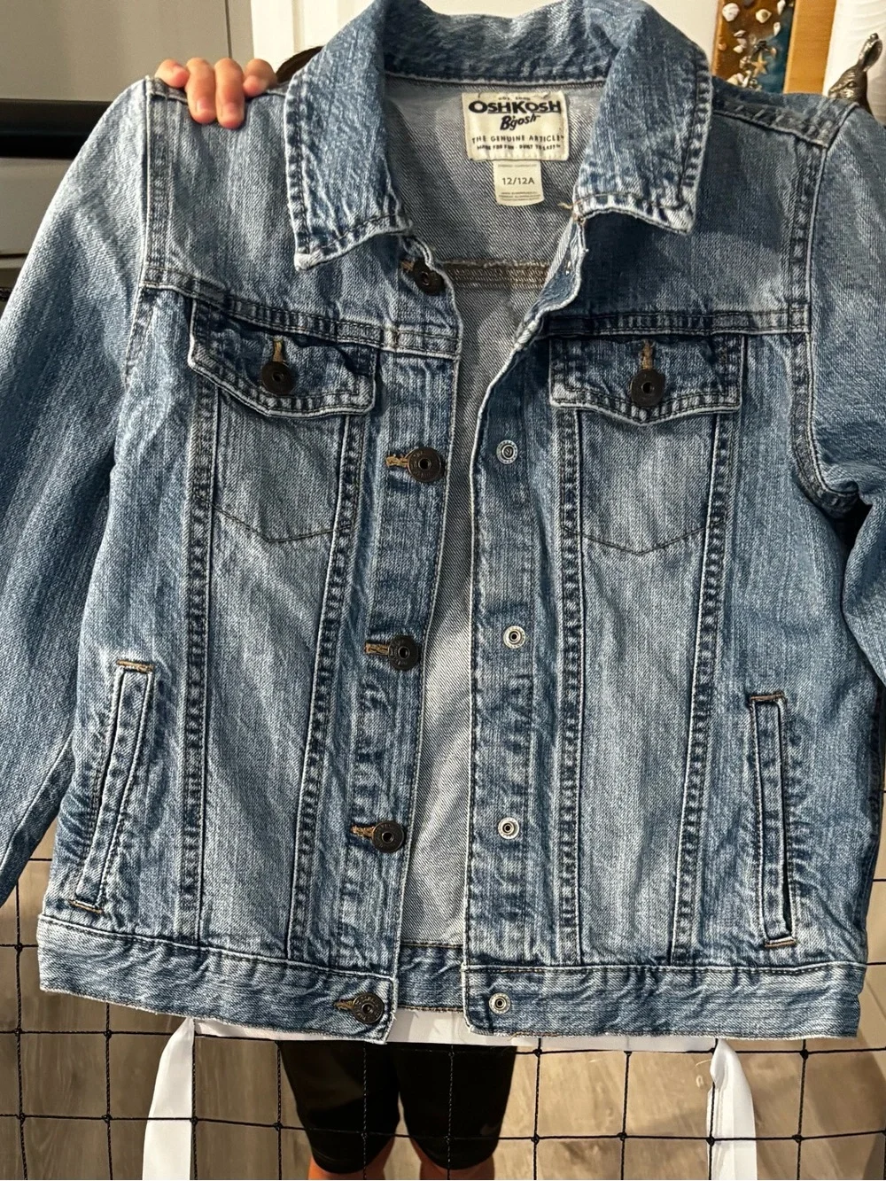Children’s OshKosh B'gosh Light Wash Denim Jacket